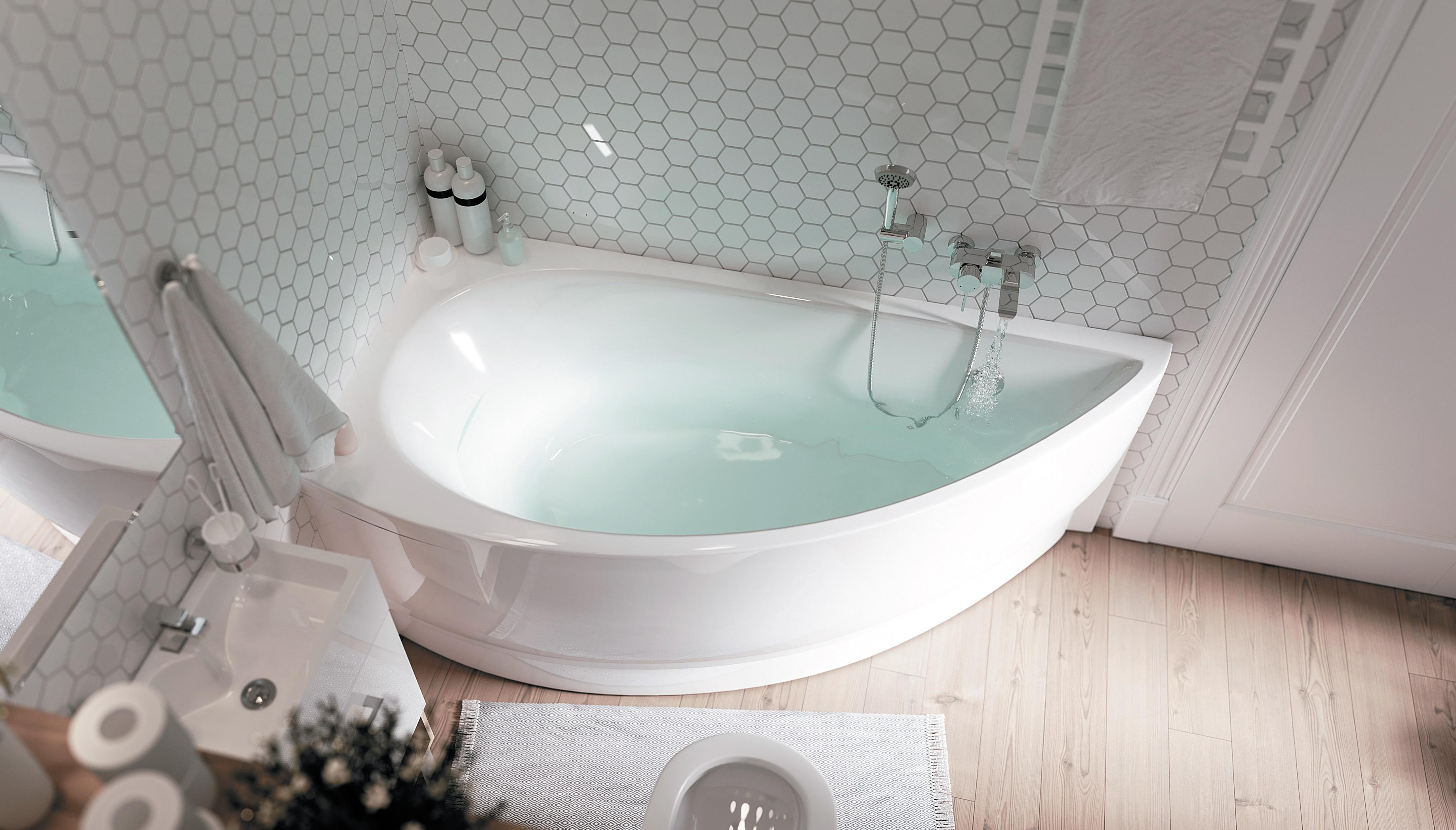 картинка Ванна PICCOLO 150x75 L магазин Gracia являющийся официальным дистрибьютором в России картинка Ванна PICCOLO 150x75 L от магазина Gracia